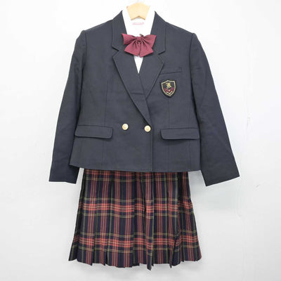 【中古】千葉県 柏井高等学校 女子制服 4点 (ブレザー・シャツ・スカート) sf057365