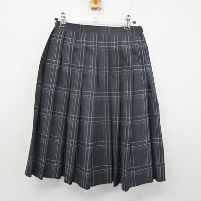 【中古】東京都 真光寺中学校 女子制服 3点 (ニットベスト・シャツ・スカート) sf057396