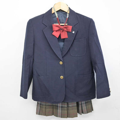 【中古】千葉県 千城台高等学校 女子制服 4点 (ブレザー・スカート) sf057426