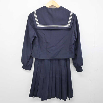 【中古】愛知県 小牧中学校 女子制服 3点 (セーラー服・スカート) sf057433