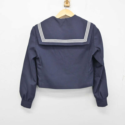 【中古】愛知県 小牧中学校 女子制服 3点 (セーラー服・スカート) sf057434