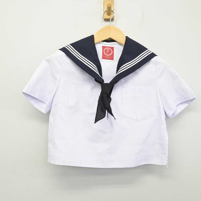 【中古】愛知県 小牧中学校 女子制服 3点 (セーラー服・スカート) sf057436