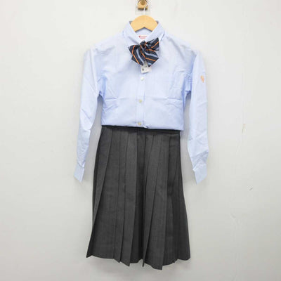 【中古】神奈川県 立花学園高等学校 女子制服 5点 (ブレザー・シャツ・スカート) sf057441