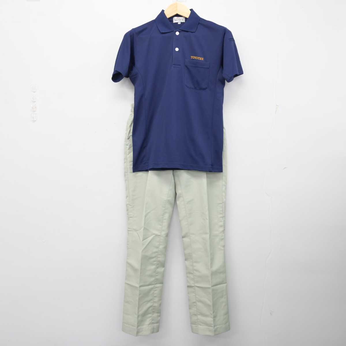 【中古】 東洋テックス株式会社 女子制服 2点 (シャツ・ズボン) sf057455