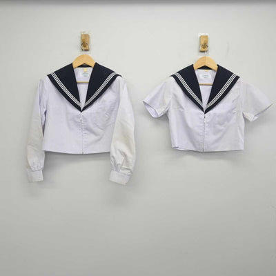 【中古】愛知県 幸田中学校 女子制服 2点 (セーラー服・セーラー服) sf057463