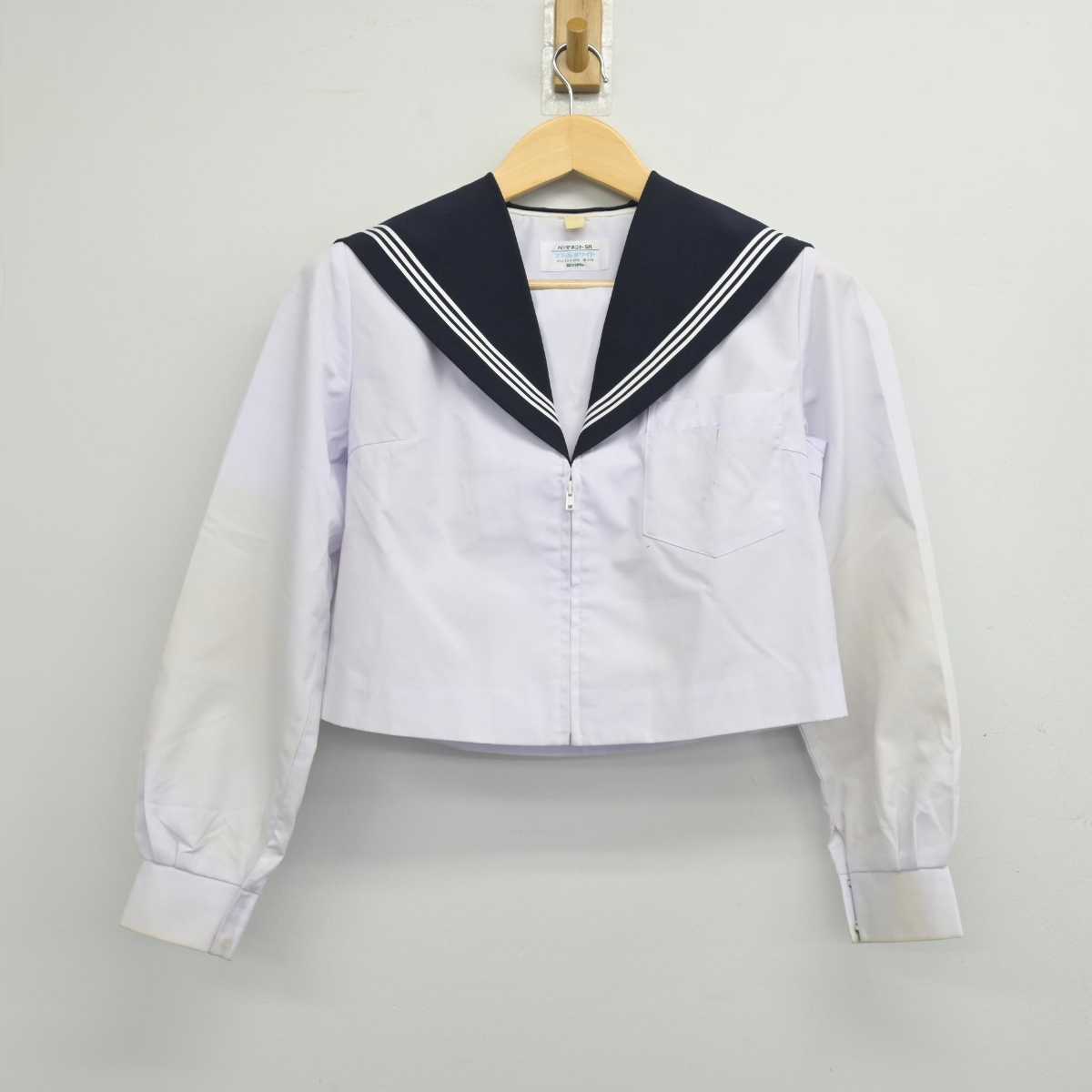 【中古】愛知県 幸田中学校 女子制服 2点 (セーラー服・セーラー服) sf057463