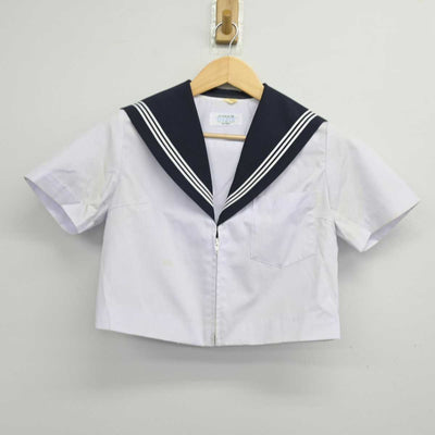 【中古】愛知県 幸田中学校 女子制服 2点 (セーラー服・セーラー服) sf057463