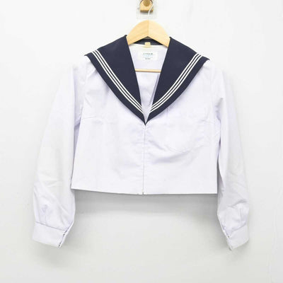 【中古】愛知県 幸田中学校 女子制服 2点 (セーラー服) sf057464