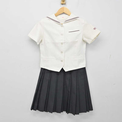 【中古】愛知県 幸田高等学校 女子制服 2点 (セーラー服・スカート) sf057470