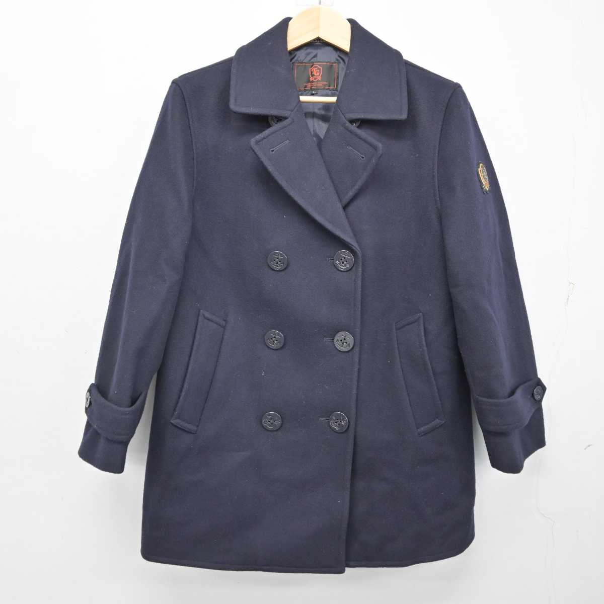 【中古】神奈川県 立花学園高等学校 女子制服 2点 (コート) sf057500