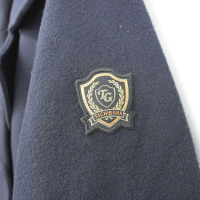 【中古】神奈川県 立花学園高等学校 女子制服 2点 (コート) sf057500