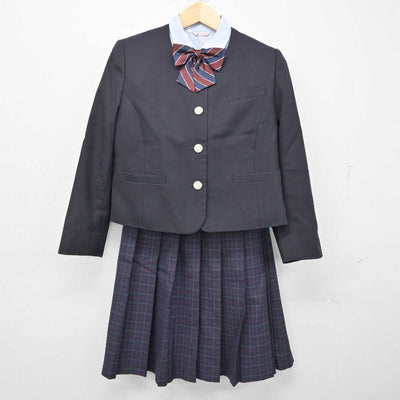 【中古】高知県 山田高等学校 女子制服 4点 (ブレザー・シャツ・スカート) sf057508