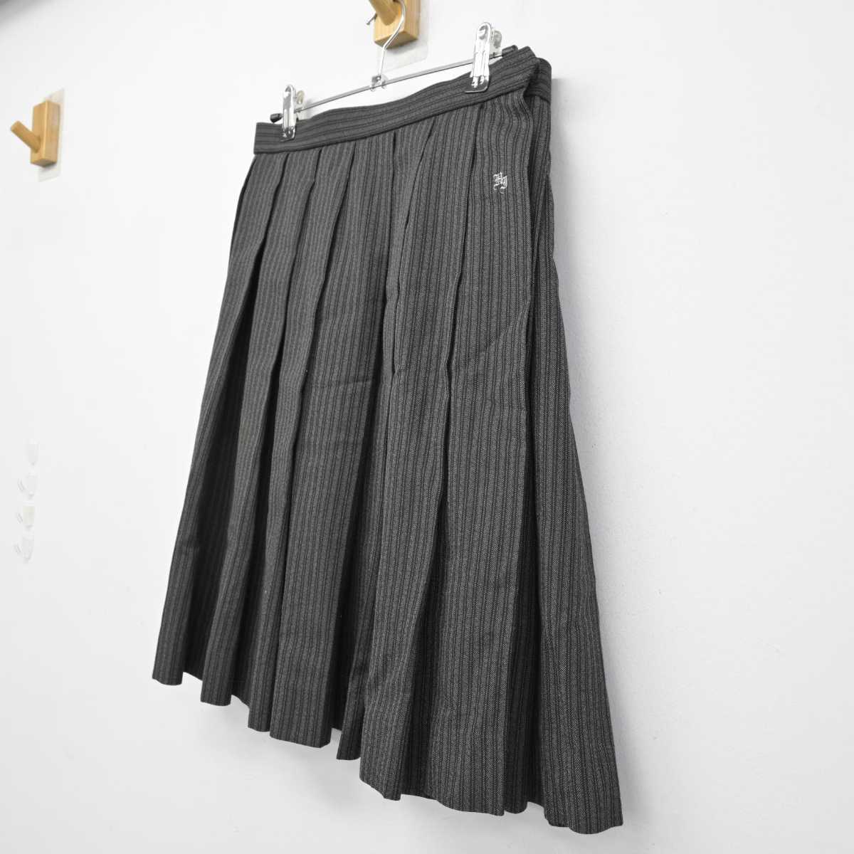 【中古】東京都 東久留米総合高等学校 女子制服 2点 (スカート) sf057512