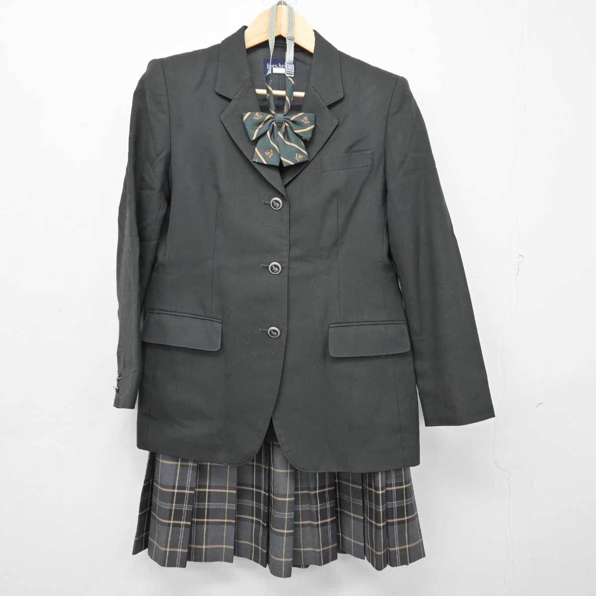 【中古】東京都 上水高等学校 女子制服 3点 (ブレザー・スカート) sf057517