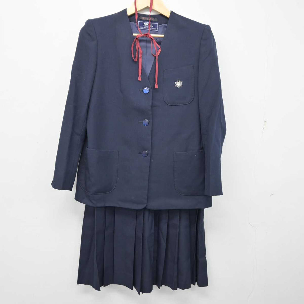 中古】東京都 小岩第二中学校 女子制服 3点 (ブレザー・スカート) sf057524 | 中古制服通販パレイド