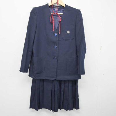 【中古】東京都 小岩第二中学校 女子制服 3点 (ブレザー・スカート) sf057524