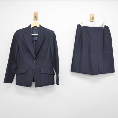 【中古】広島県 理容美容専門学校 女子制服 2点 (ブレザー・スカート) sf057527