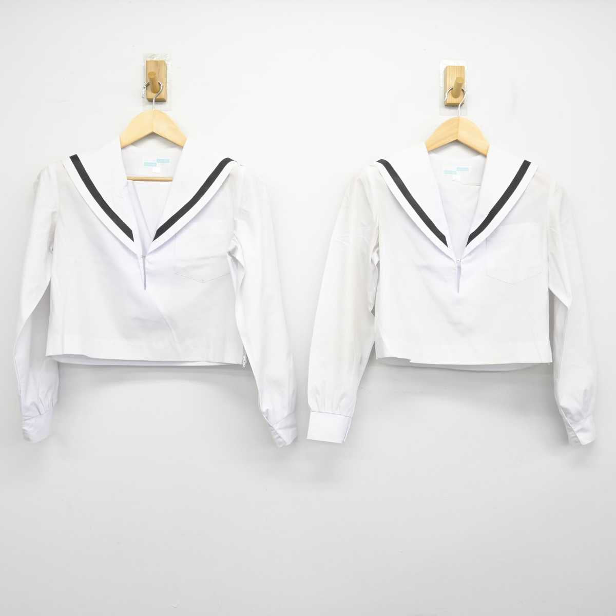 【中古】愛知県 名古屋西高等学校 女子制服 2点 (セーラー服) sf057542