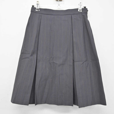 【中古】神奈川県 横須賀学院高等学校 女子制服 2点 (ニットベスト・スカート) sf057554