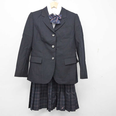 【中古】東京都 日本橋高等学校 女子制服 4点 (ブレザー・シャツ・スカート) sf057558