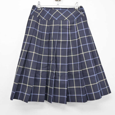 【中古】愛媛県 聖カタリナ高等学校 女子制服 5点 (ブレザー・ニットベスト・シャツ・スカート) sf057561