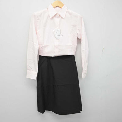 【中古】 事務服 女子制服 3点 (シャツ・スカート) sf057565