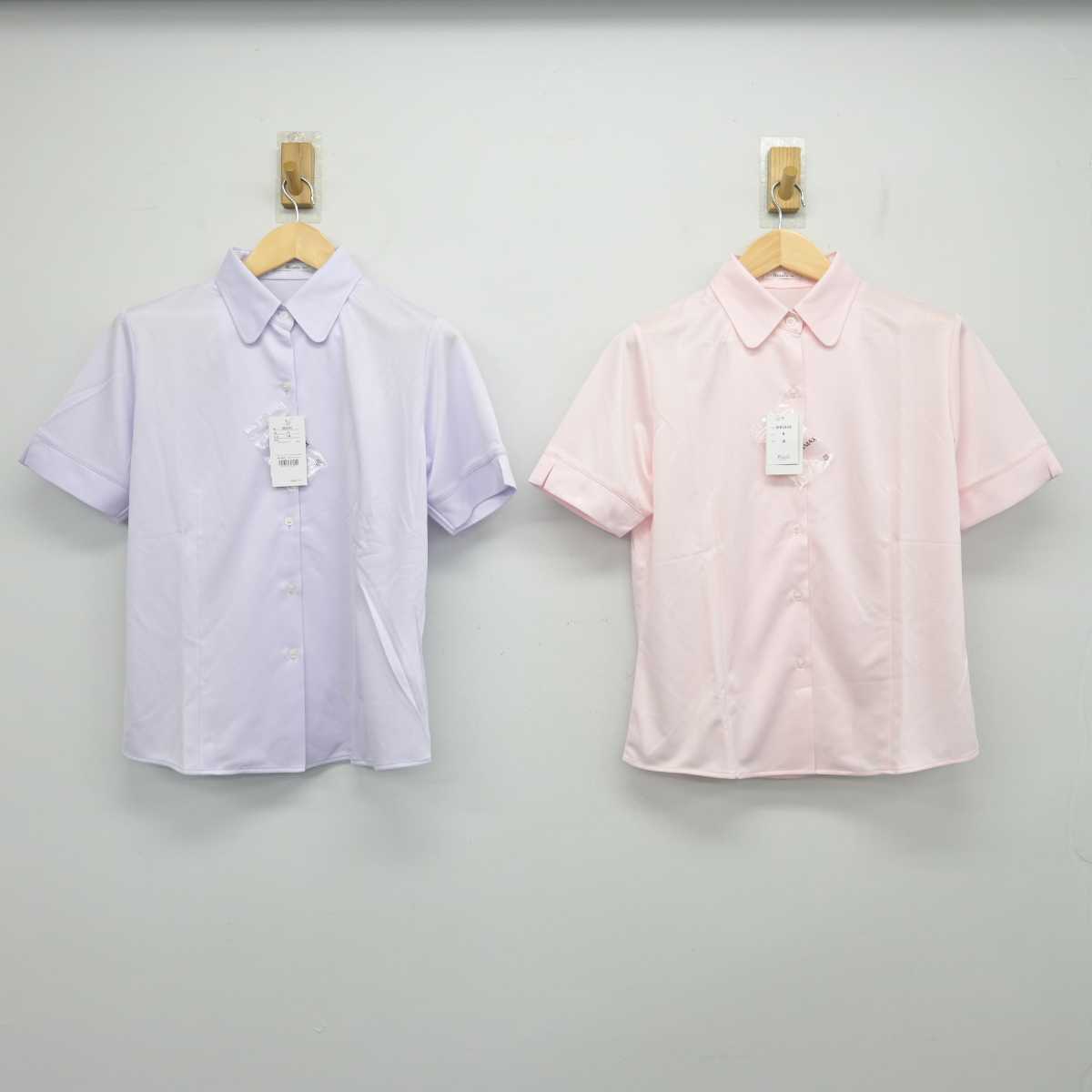 【中古】 事務服 女子制服 2点 (シャツ) sf057566