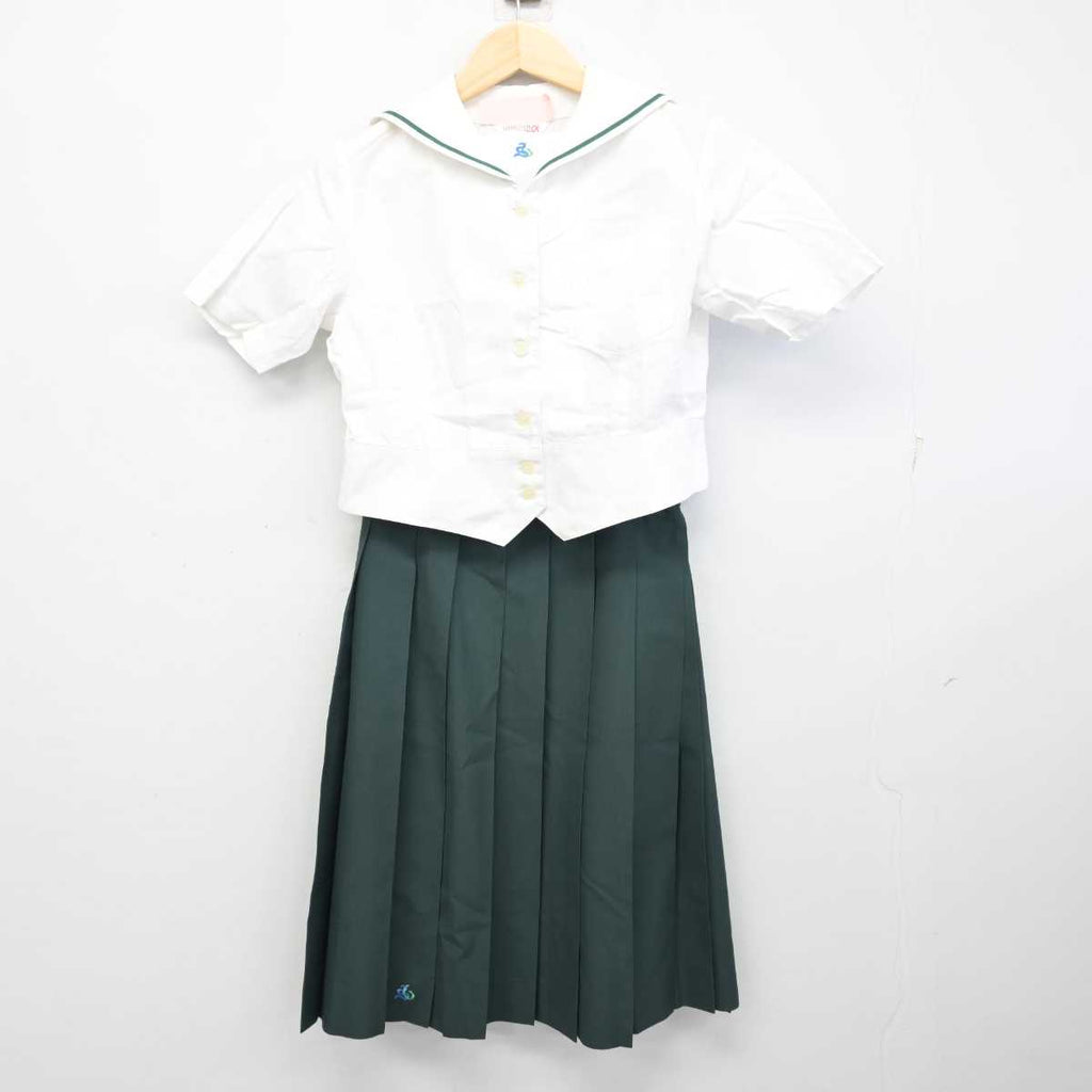 【中古】佐賀県 弘学館中学校 女子制服 2点 (セーラー服・スカート) sf057595 | 中古制服通販パレイド