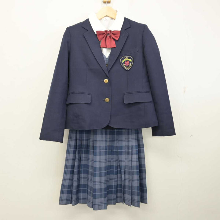 中古】埼玉県 大井中学校 女子制服 6点 (ブレザー・ベスト・ベスト・シャツ・スカート) sf057617 | 中古制服通販パレイド