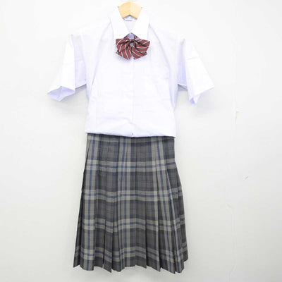 【中古】東京都 小山台高等学校 女子制服 4点 (シャツ・シャツ・スカート) sf057626