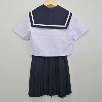 【中古】愛知県 富貴中学校 女子制服 3点 (セーラー服・スカート) sf057635