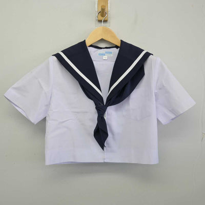 【中古】愛知県 富貴中学校 女子制服 3点 (セーラー服・スカート) sf057635