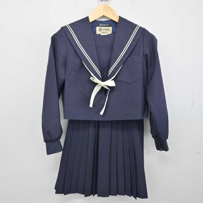 【中古】愛知県 東海南高等学校 女子制服 3点 (セーラー服・スカート) sf057636