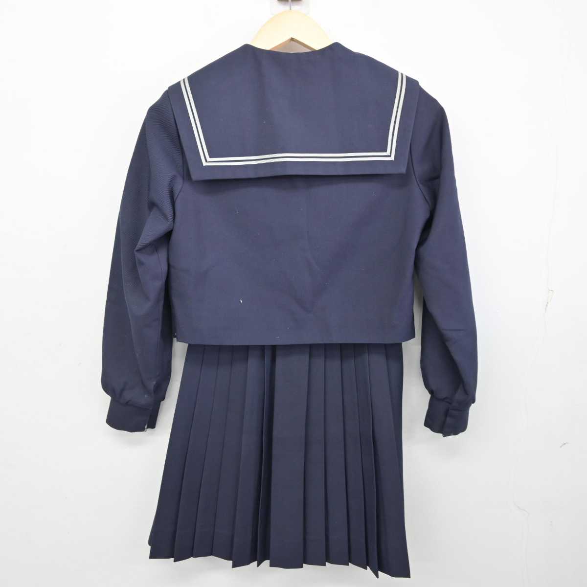 【中古】愛知県 東海南高等学校 女子制服 3点 (セーラー服・スカート) sf057636