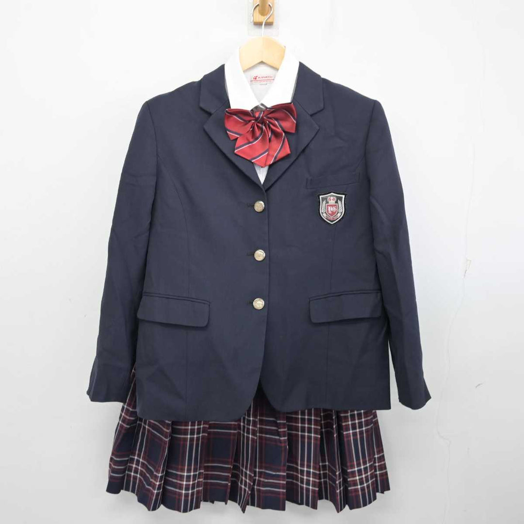 【中古】愛知県 山本学園情報文化専門学校高等課程 女子制服 4点 (ブレザー・シャツ・スカート) sf057645 | 中古制服通販パレイド