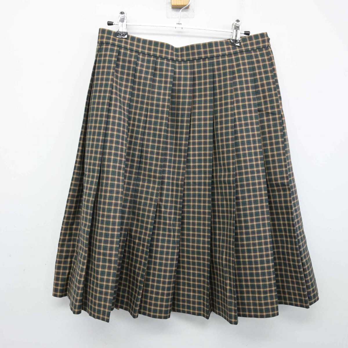 【中古】埼玉県 新座柳瀬高等学校 女子制服 4点 (ブレザー・ベスト・スカート) sf057649