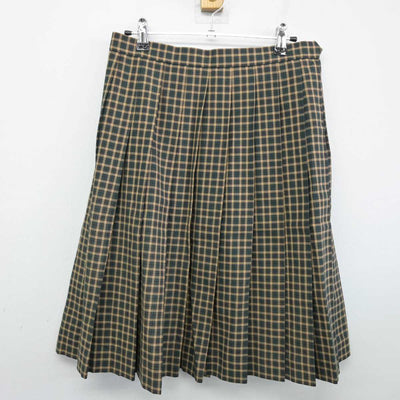 【中古】埼玉県 新座柳瀬高等学校 女子制服 2点 (ベスト・スカート) sf057650