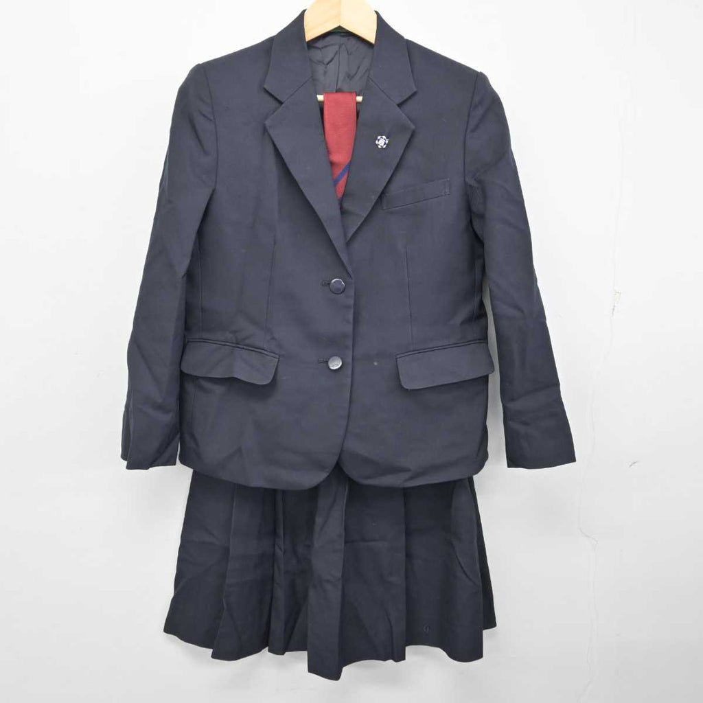 中古】新潟県 新発田商業高等学校 女子制服 5点 (ブレザー・ニット・スカート) sf057676 | 中古制服通販パレイド