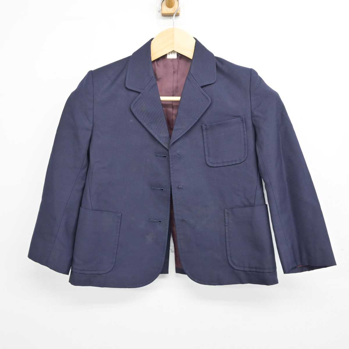 【中古】大阪府 追手門学院小学校 女子制服 2点 (ブレザー・シャツ) sf057696