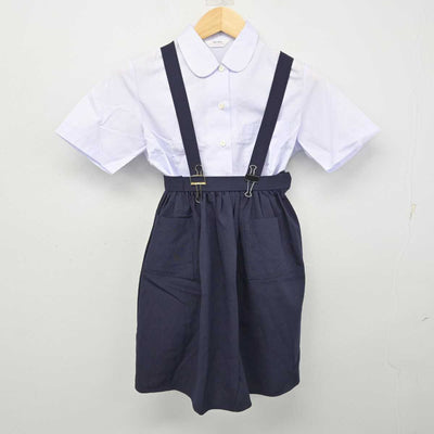 【中古】大阪府 追手門学院小学校 女子制服 3点 (シャツ・スカート) sf057697