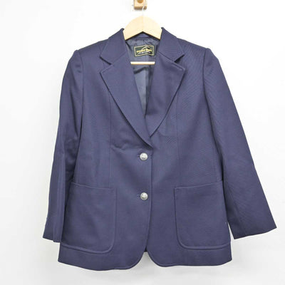 【中古】埼玉県 新栄中学校 女子制服 4点 (ブレザー・シャツ・スカート) sf057712