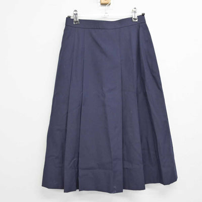 【中古】埼玉県 新栄中学校 女子制服 2点 (シャツ・スカート) sf057713