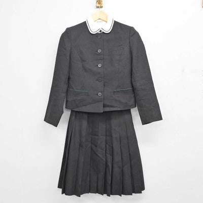 【中古】神奈川県 鎌倉女子大学 高等部 女子制服 4点 (ブレザー・シャツ・スカート) sf057722