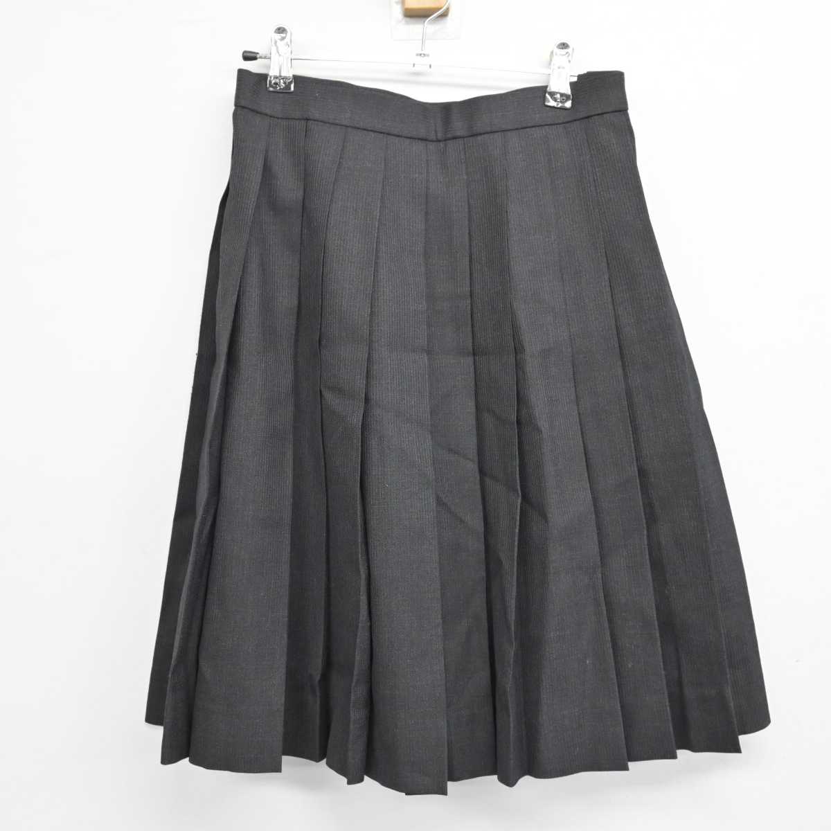 【中古】神奈川県 鎌倉女子大学 高等部 女子制服 4点 (ブレザー・シャツ・スカート) sf057722