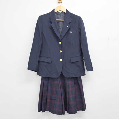 【中古】佐賀県 鳥栖工業高等学校 女子制服 4点 (ブレザー・スカート) sf057729