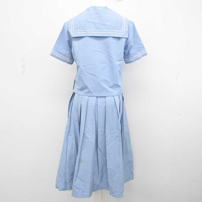 【中古】熊本県 東町中学校 女子制服 2点 (セーラー服・スカート) sf057741