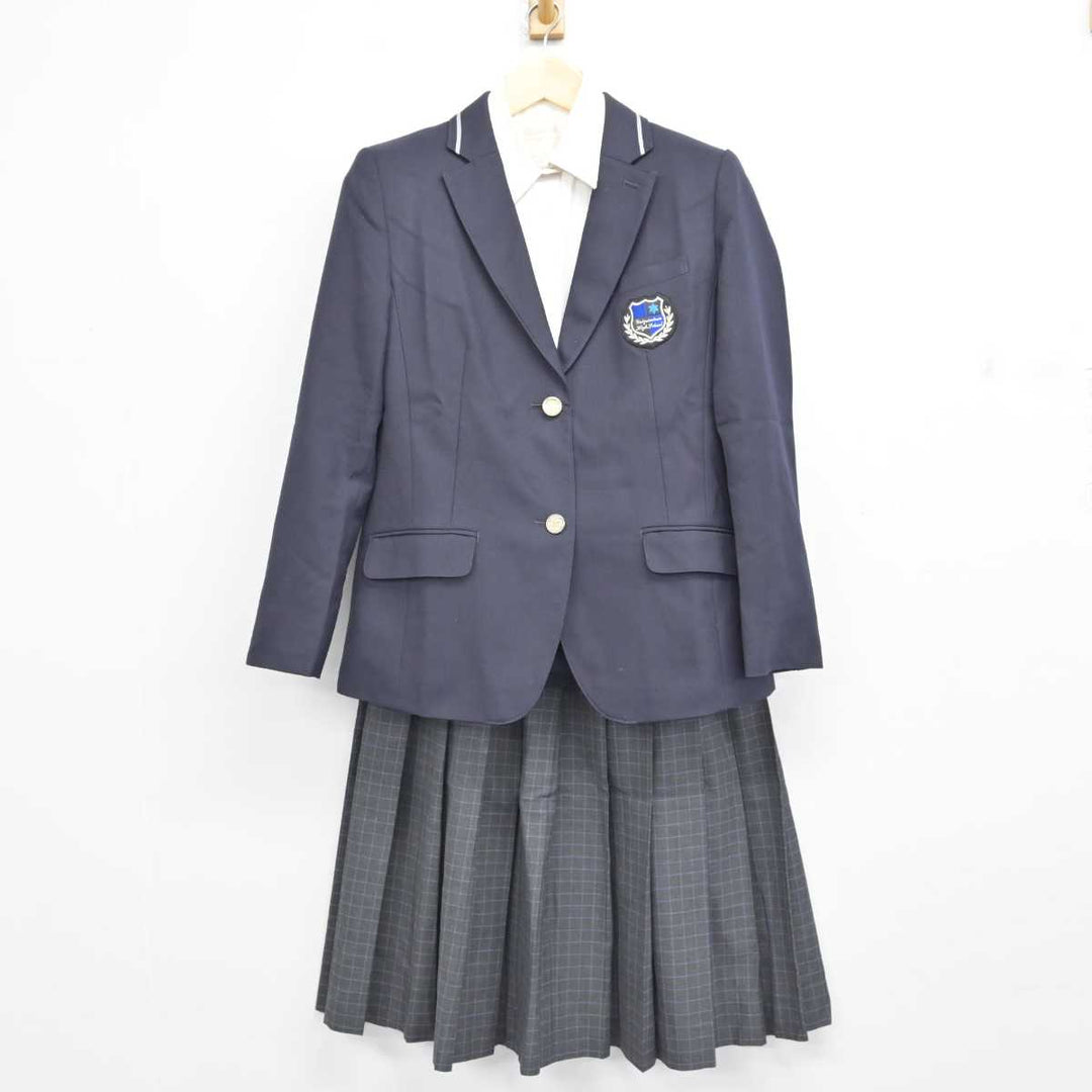 【中古】静岡県 焼津水産高等学校 女子制服 4点 (ブレザー・シャツ・スカート) sf057744