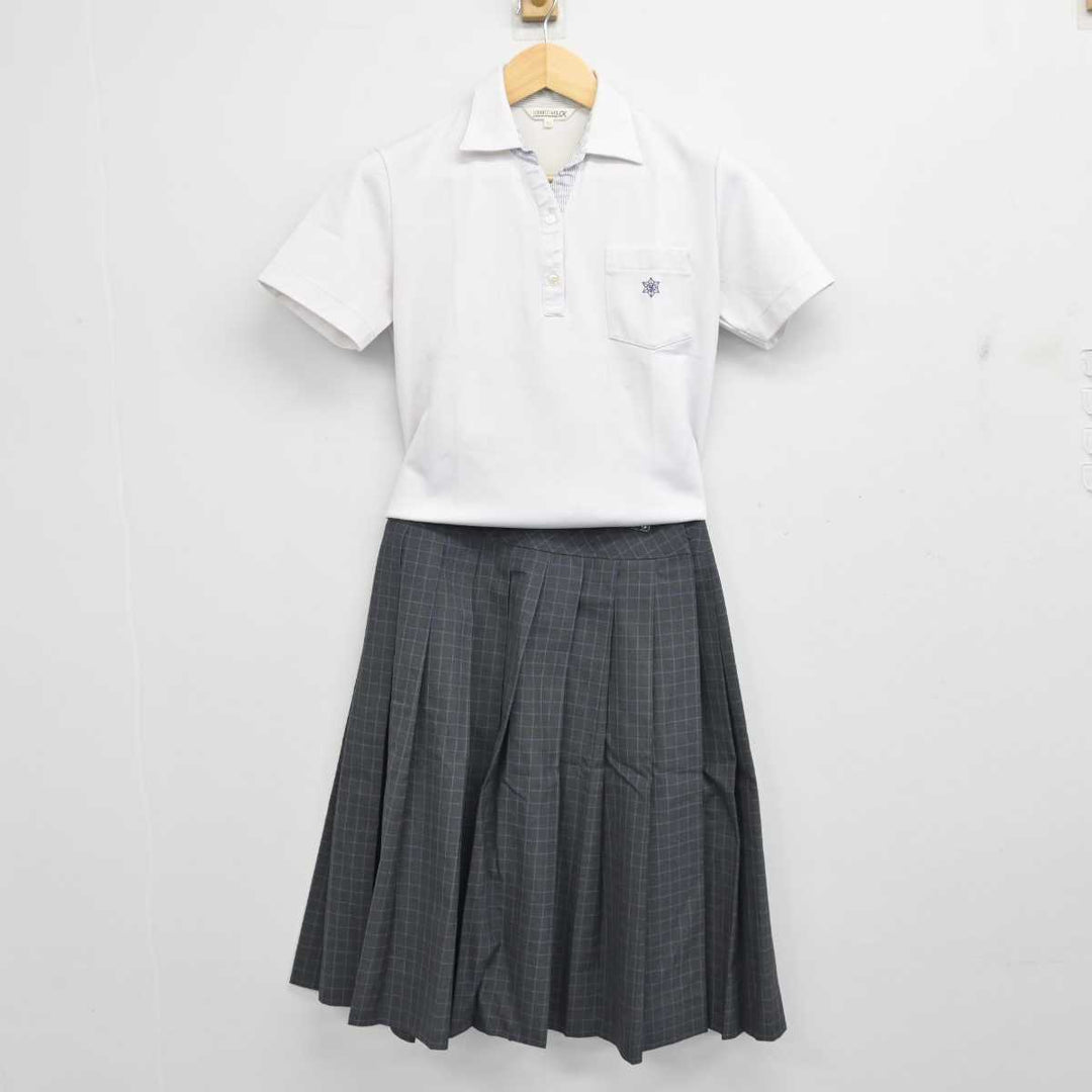 中古】静岡県 焼津水産高等学校 女子制服 3点 (シャツ・スカート) sf057746 | 中古制服通販パレイド