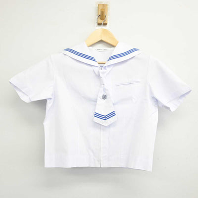 【中古】福岡県 香住丘高等学校 女子制服 2点 (セーラー服・スカート) sf057754