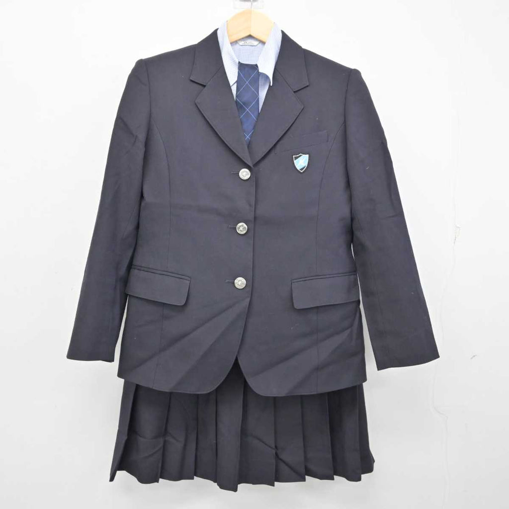 【中古】北海道 市立札幌清田高等学校 女子制服 4点 (ブレザー・シャツ・スカート) sf057769 | 中古制服通販パレイド